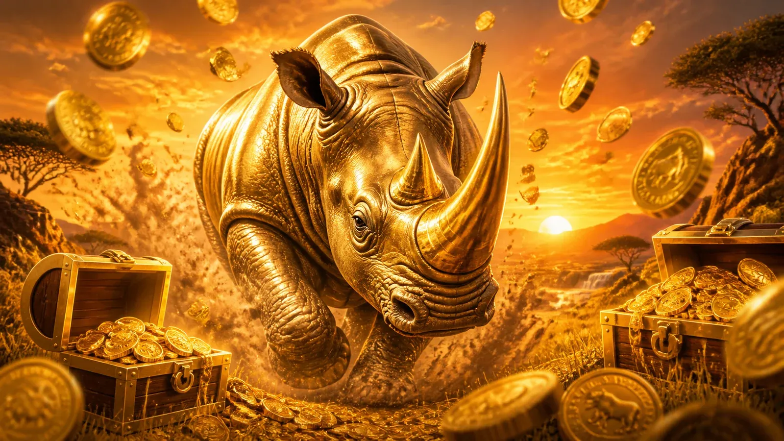 Rhino Coins: Hit the Bonus by Playson
